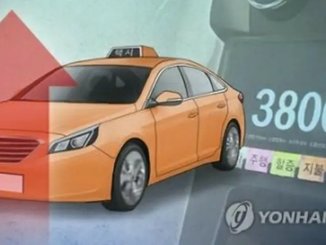 ソウル市のタクシーの基本料金が値上げされる見通しとなった（コラージュ）＝（聯合ニュース）
