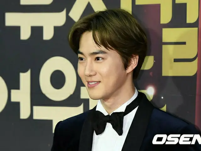 韓国ボーイズグループ「EXO」メンバーのSUHOが、2019年1月14日にソウル・ブルースクエア インタパークホールで開催される「第3回韓国ミュージカルアワーズ」の男優新人賞の候補に挙がった。（提供:OSEN）