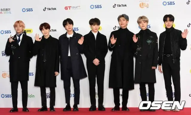 韓国ボーイズグループのブランド評判2019年1月の1位は「防弾少年団」、2位は「Wanna One」、3位は「EXO」となった。（提供:OSEN）