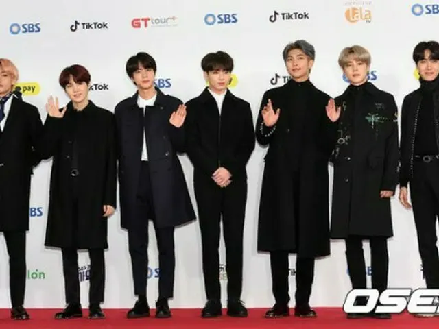 韓国ボーイズグループのブランド評判2019年1月の1位は「防弾少年団」、2位は「Wanna One」、3位は「EXO」となった。（提供:OSEN）