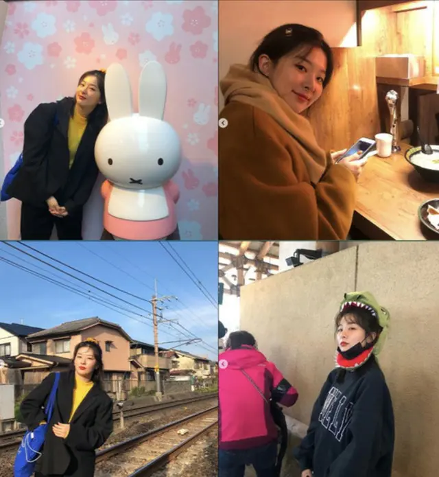「Red Velvet」スルギ、幸せな日本旅行の一幕を公開「友人との初めての海外旅行」（提供:OSEN）