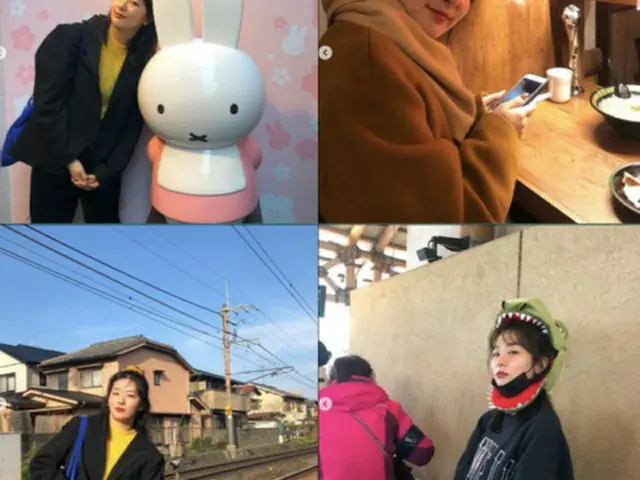 「Red Velvet」スルギ、幸せな日本旅行の一幕を公開「友人との初めての海外旅行」（提供:OSEN）