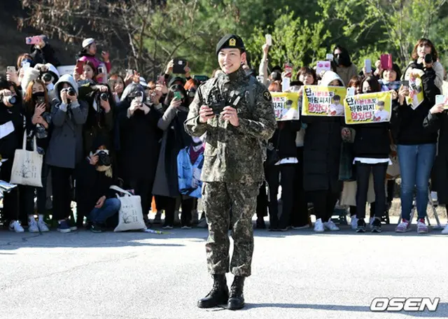 韓国俳優チ・チャンウク（31）が、約2年ぶりにファンのもとに戻ってきた。（提供:OSEN）