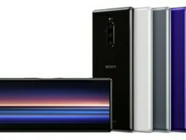 ソニーが2月のモバイル機器見本市で公開した「Xperia」の新製品（ソニー提供）＝（聯合ニュース）