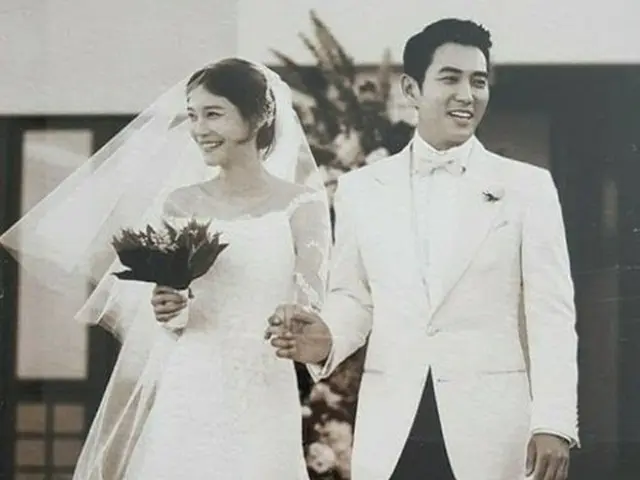 韓国女優チャ・イェリョン＆俳優チュ・サンウク夫妻が、結婚記念日を迎えた。（写真提供:OSEN）