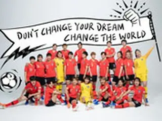 韓国サッカー協会＆ナイキ、アーティストHenn Kimと女子サッカー代表チームイラストを公開