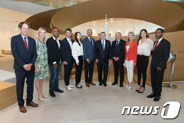 ”フィギュアクイーン”キム・ヨナ、IOC新本部オリンピックハウス開館式に出席