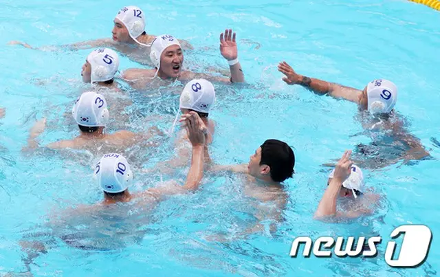 ＜光州世界水泳＞水球韓国男子、世界水泳で”感激の初勝利”