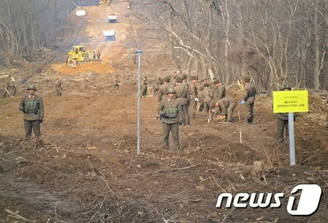 合同参謀本部、軍事境界線で北朝鮮男性1人の身柄確保（提供:news1）