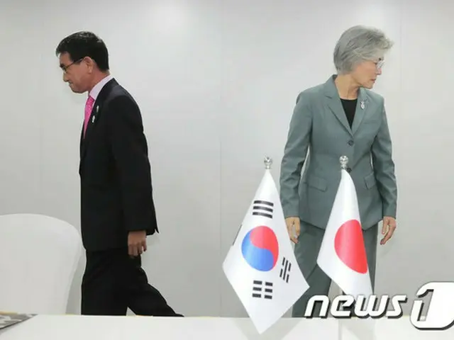 日韓外相会談、「ホワイト国」除外巡り隔たり埋まらず