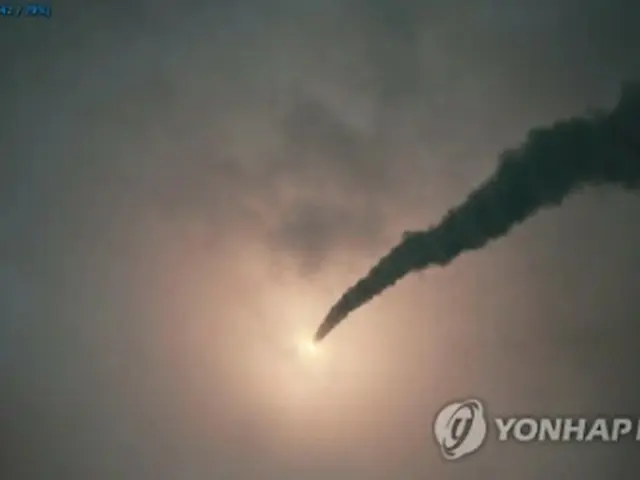 北朝鮮が過去に発射した飛翔体＝（朝鮮中央テレビ＝聯合ニュース）≪転載・転用禁止≫