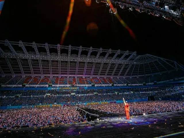 歌手PSYが、順調に進んでいるコンサート「汗だくショー」の様子をアップした。（提供:OSEN）