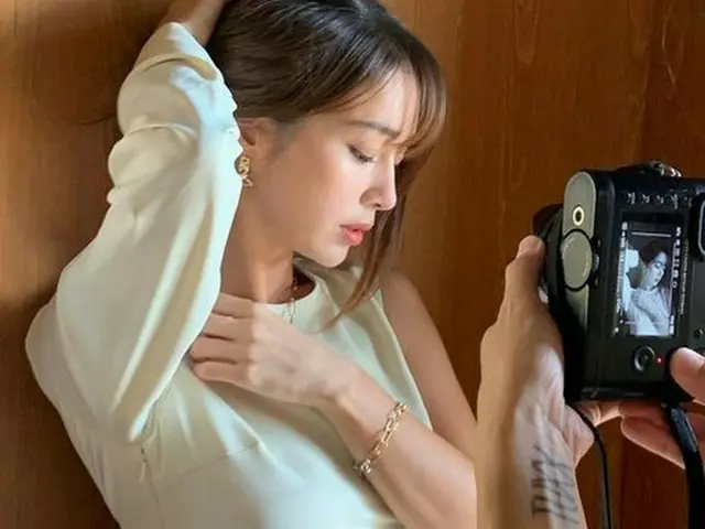 韓国女優イ・ミンジョンが絵画のような日常を公開した。（写真提供:OSEN）