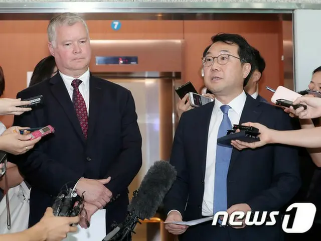 韓国の北核問題担当高官、12日に中国・北京へ＝中国の外務次官と協議（提供:news1）