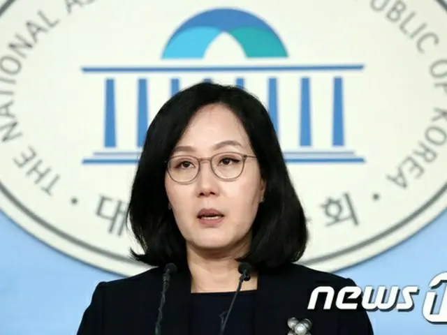 キム・ヒョナ自由韓国党　院内報道官（提供:news1）
