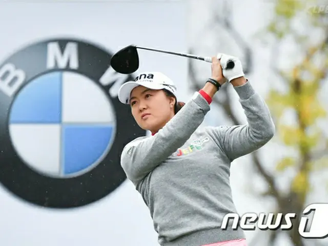 ＜女子ゴルフ＞イ・ミンジ、BMW女子選手権1R単独首位スタート（提供:news1）