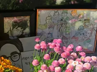 俳優イ・ギュハンとチョン・ウヒ、故キム・ジュヒョクの墓参りを報告