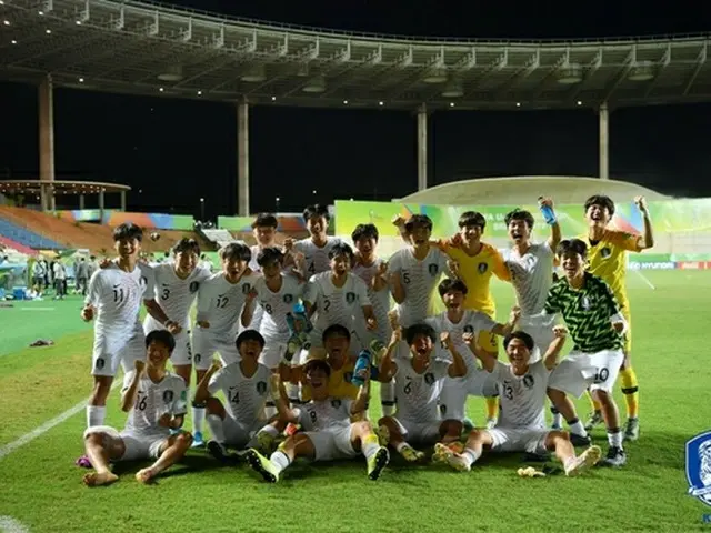 ＜U-17W杯＞日本、ベスト16で敗退… 日韓戦ならず（画像:U-17韓国代表/news1）