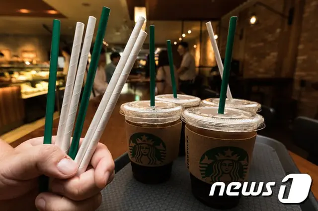 再来年からカフェをはじめとする飲食店での紙コップ使用禁止へ＝韓国（提供:news1）