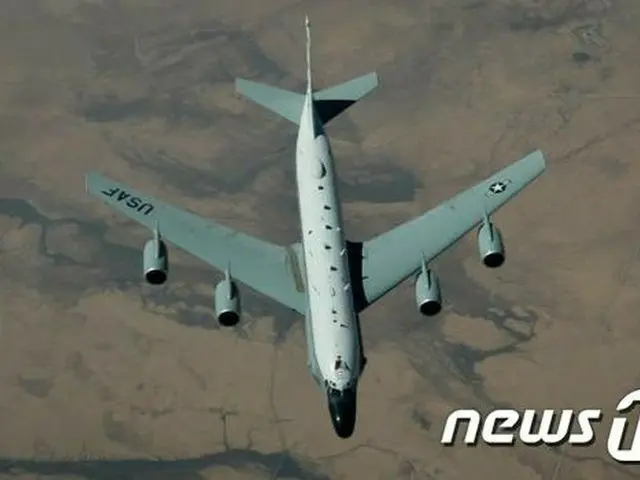 米偵察機、またソウル上空に展開＝対北監視活動を強化（画像:news1）