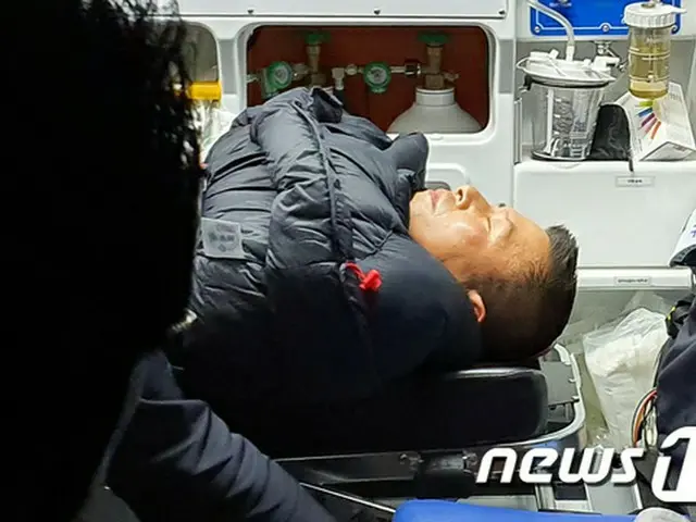 ハンスト中に緊急搬送の韓国最大野党代表、続行の意思みせるも「終了」へ（画像:news1）