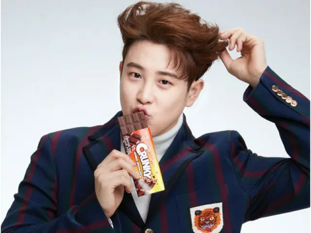 ロッテ製菓、CRUNKY広告モデルに「Block B」ピオを抜てき＝韓国（提供:news1）