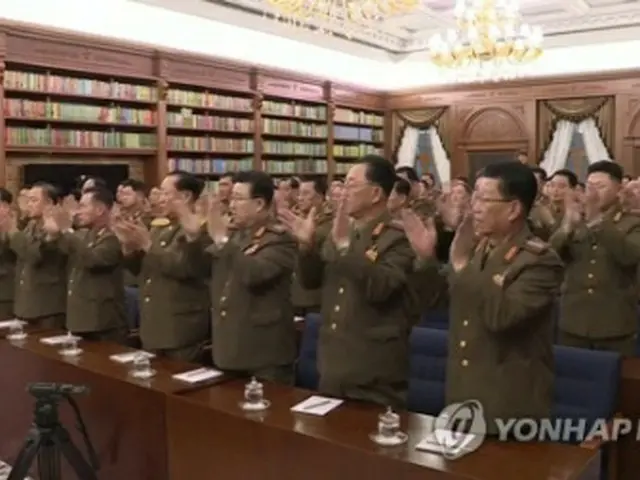 北朝鮮の党中央軍事委員会拡大会議の様子（資料写真）＝（聯合ニュース）