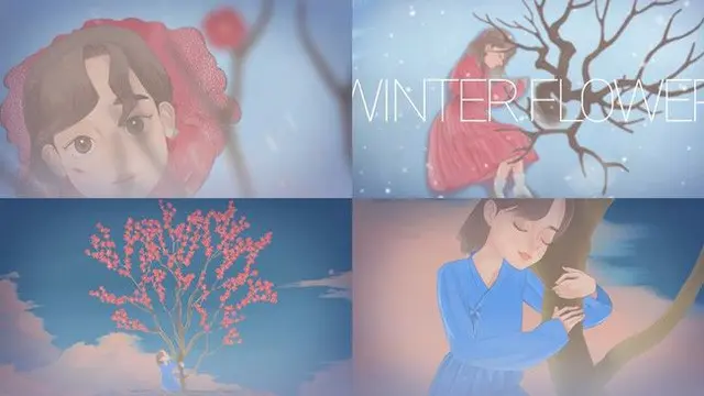 ユンナ、RM（BTS）とのコラボ曲「WINTER FLOWER」MV公開＝Spotify1千万ストリーミング記念（提供:news1）