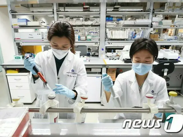 新型コロナの治療剤の開発研究をしている韓国パスツール研究所（提供:news1）
