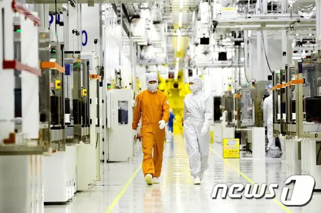 サムスン電子の半導体生産工場（提供:news1）