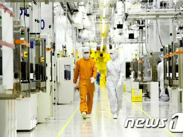 サムスン電子の半導体生産工場（提供:news1）