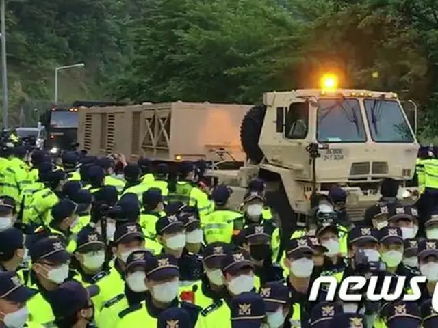 韓国国防部、THAAD基地の新たな搬入・搬出は「無い」＝性能改良とは「無関係」を強調（画像:news1）