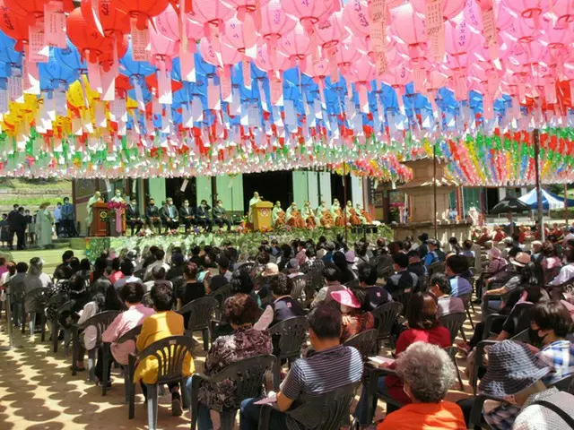 韓国・キョンギド（京畿道）ナムヤンジュ（南楊州）市にあるポンソン（奉先）寺で奉祝法要式がおこなわれた。（画像:WoW！Korea）