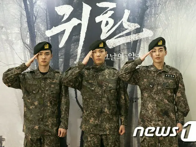 「EXO」D.O.＆XIUMINら出演の陸軍ミュージカル「帰還」、無期限延期へ（提供:news1）