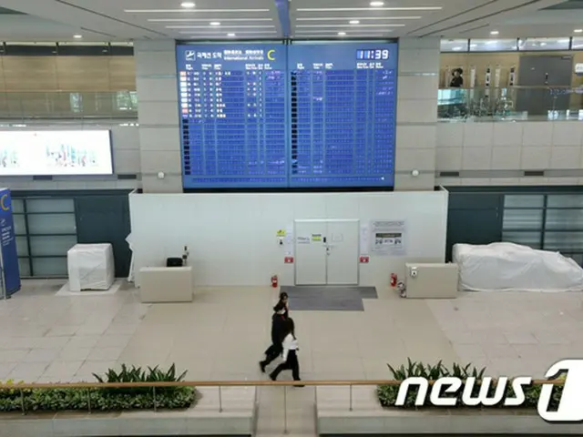 政府、韓国からの入国許可は秋以降か 「検査拡充が必要」（画像提供:news1/仁川国際空港）