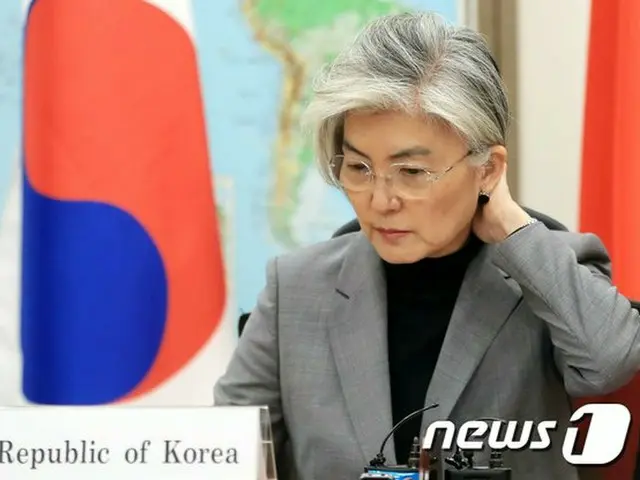 韓国の康京和外相は、ユネスコの事務局長に書簡を送り、日本の近代産業施設の世界文化遺産登録取り消しの検討をもとめた（提供:news1）