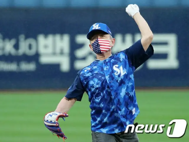 ハリス駐韓米大使、韓国プロ野球で始球式マウンドへ（画像:news1）