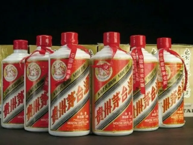 中国“貴州茅台”のマオタイ白酒（提供:news1）