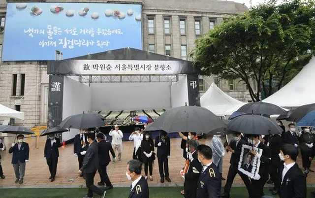 亡くなった朴ソウル市長をセクハラ容疑で訴えた女性側、本日（7/13）午後2時より記者会見（提供:news1）