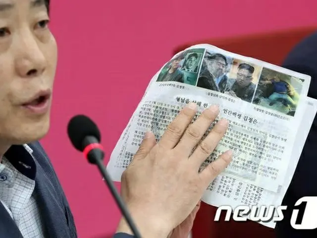 対北ビラを散布した脱北者団体“自由北韓運動連合”パク・サンハク（朴相学）代表（提供:news1）