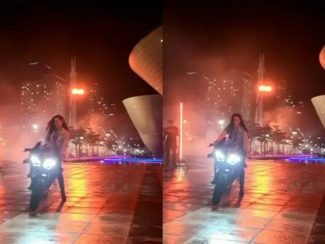 【トピック】女優ソン・イェジン、バイクに乗る姿がかっこよすぎると話題（画像提供:OSEN）