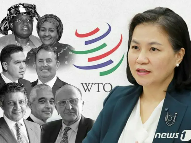今回のWTO次期事務局長選挙には、韓国の兪明希 通商交渉本部長をはじめとして8人が出馬している(提供:news1)