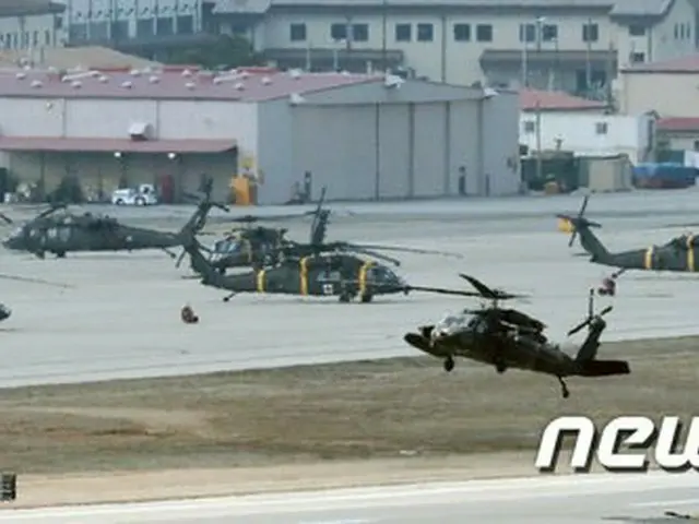 韓国の平澤にある在韓米軍基地（提供:news1）