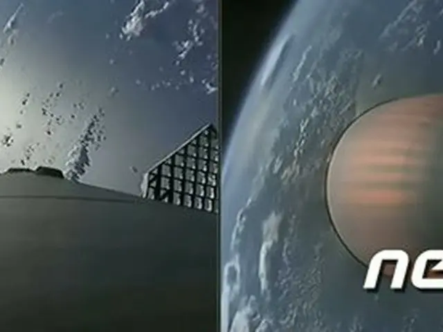 韓国軍初の独自の通信衛星“アナシス2号が発射から10日ぶりに予定の軌道に到達した（提供:news1）