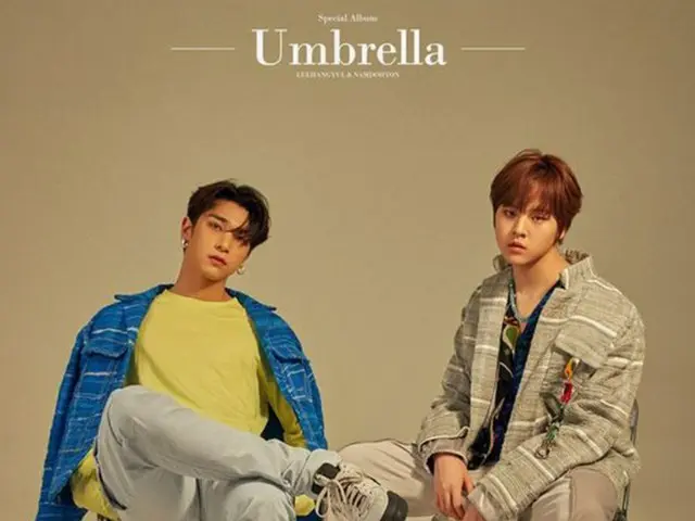 イ・ハンギョルとナム・ドヨンのユニット「H＆D」のスペシャルアルバム「Umbrella」のジャケット写真が公開された。（画像提供:wowkorea）