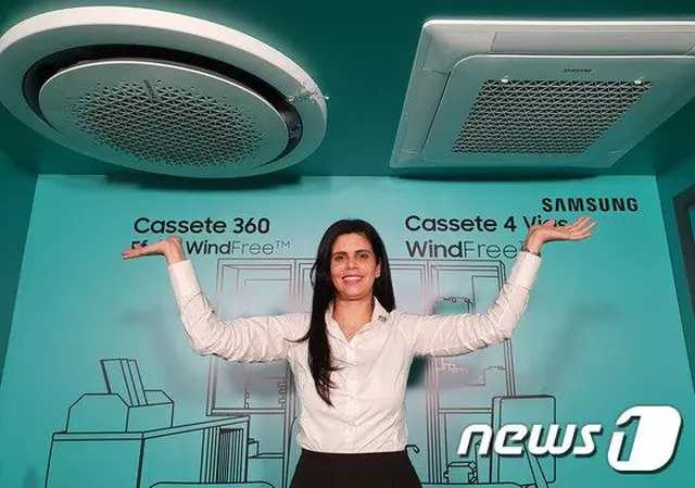 サムスン電子は、ブラジルで2020年「無風エアコン」の新モデルを発売する（画像提供:wowkorea）