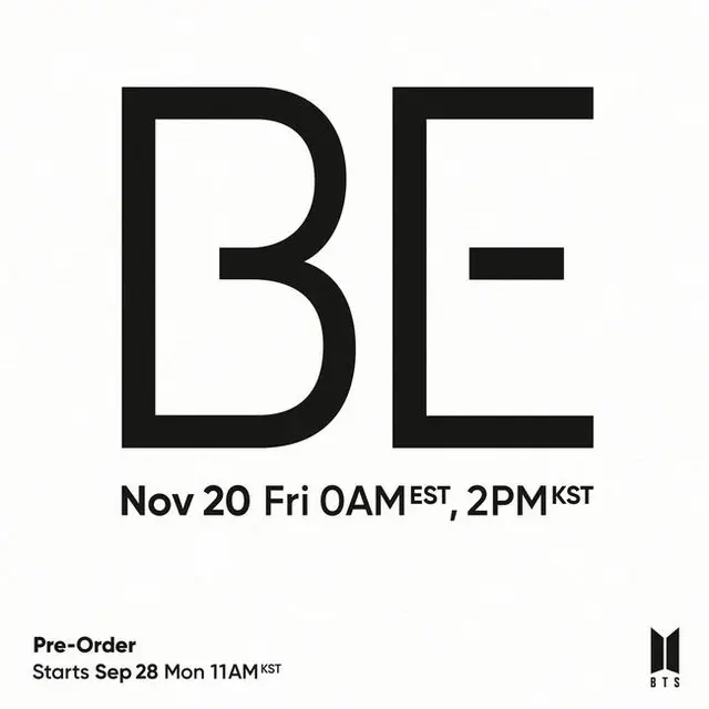 「BTS（防弾少年団）」、ニューアルバム「BE」11月20日リリース決定（画像提供:wowkorea）