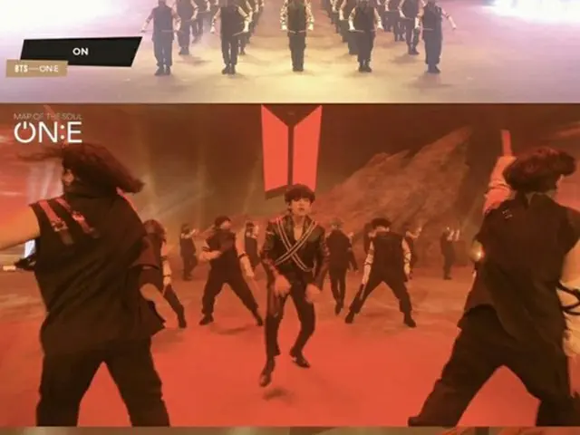 「BTS（防弾少年団）」、「ON」でオンライン公演の幕を開く…強烈なキレッキレダンスで視線奪う（画像提供:wowkorea）