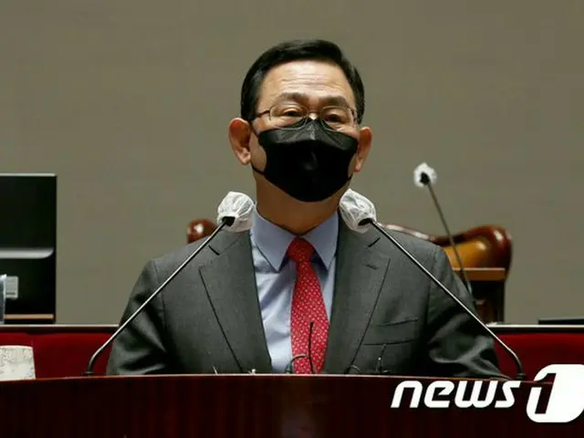 韓国最大野党“国民の力”の朱豪英 院内代表（画像提供:wowkorea）