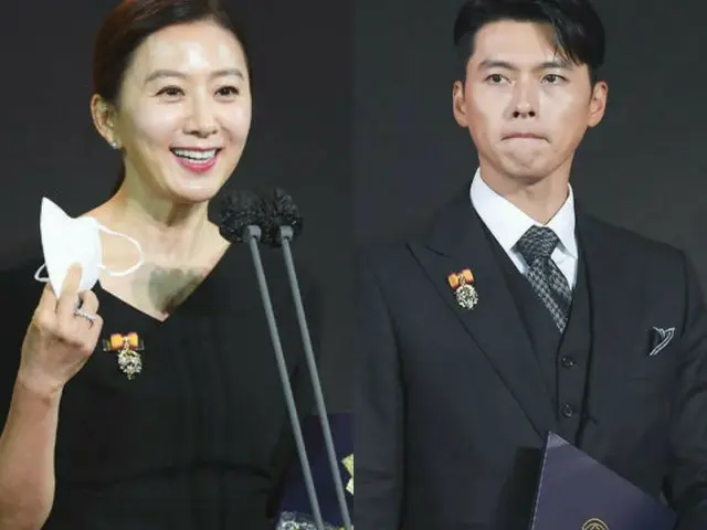 キム・ヒエ＆ヒョンビン、「2020 大衆文化芸術賞」で大統領賞を受賞（画像提供:wowkorea）